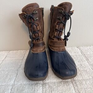 Sperry Top-Sider Womens Waltwater Misty Duck Boots Size 10M Outdoors Utility